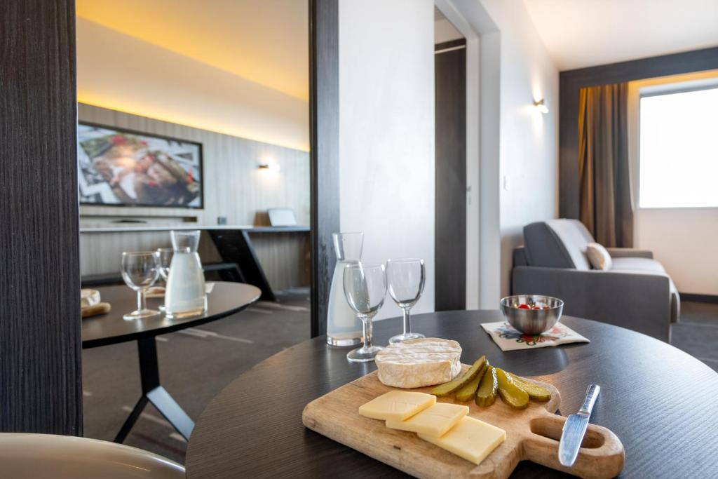 Posezení v ubytování Nemea Appart Hotel Concorde Toulouse Gare Matabiau