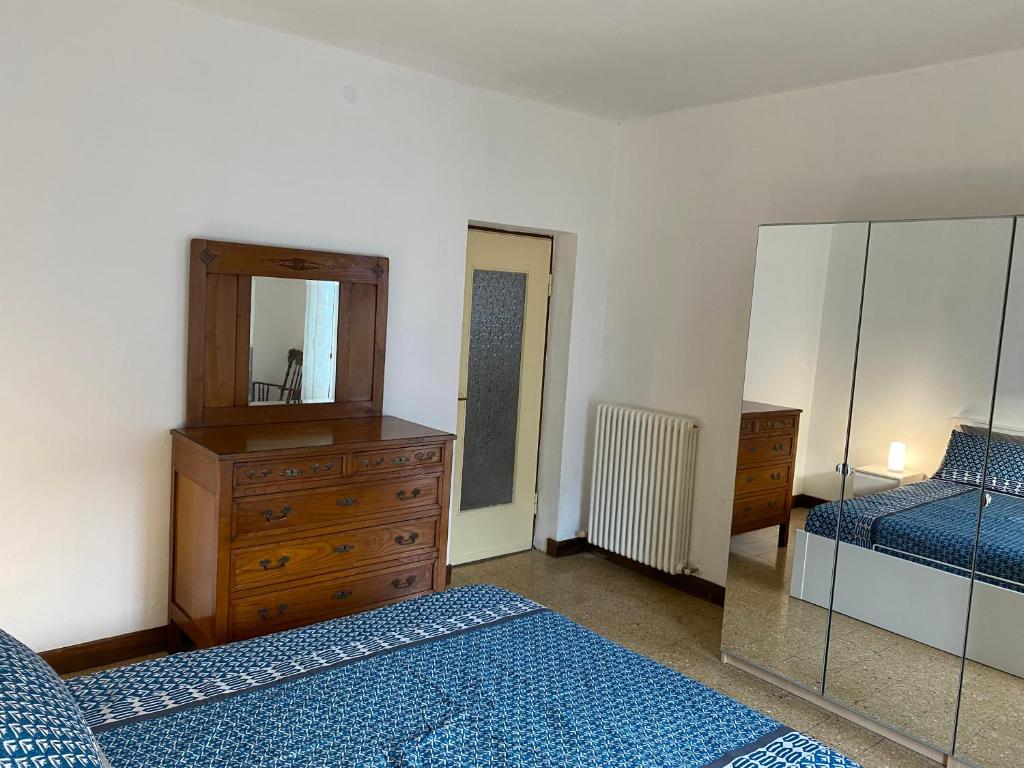 Postel nebo postele na pokoji v ubytování Casa Luciano