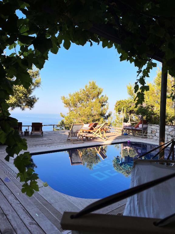 Bazén v ubytování Deep Ocean Camping-Adults Only nebo v jeho okolí
