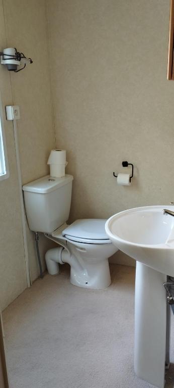 Koupelna v ubytování Apartmány Věra