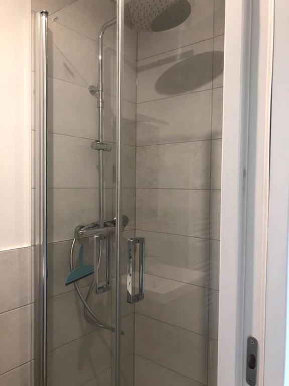Koupelna v ubytování Studio maisonnette Caudan