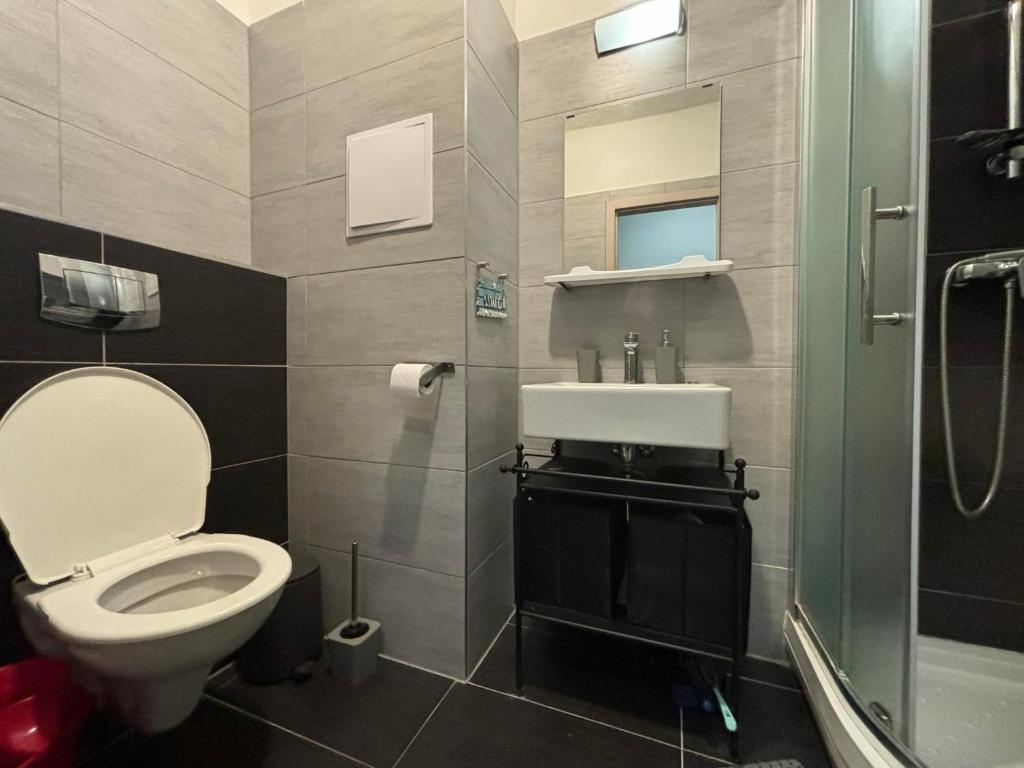 Koupelna v ubytování KaiTea Suites