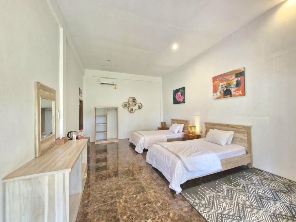 Peraja Bungalows Loyok - Habitación Gemela Con Vista Al Jardín