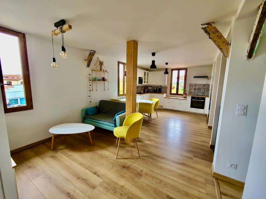 Η κουζίνα ή μικρή κουζίνα στο Appartement neuf, Léon centre