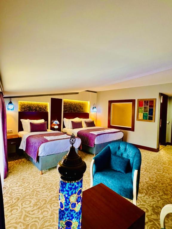 Posezení v ubytování Pamukkale Whiteheaven Suite Hotel