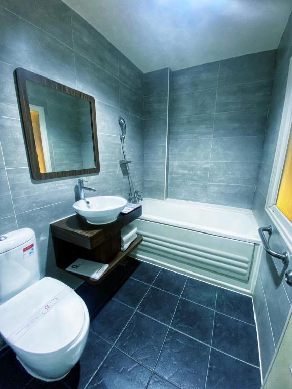 Koupelna v ubytování Hua Xiang Motel - Nanzih