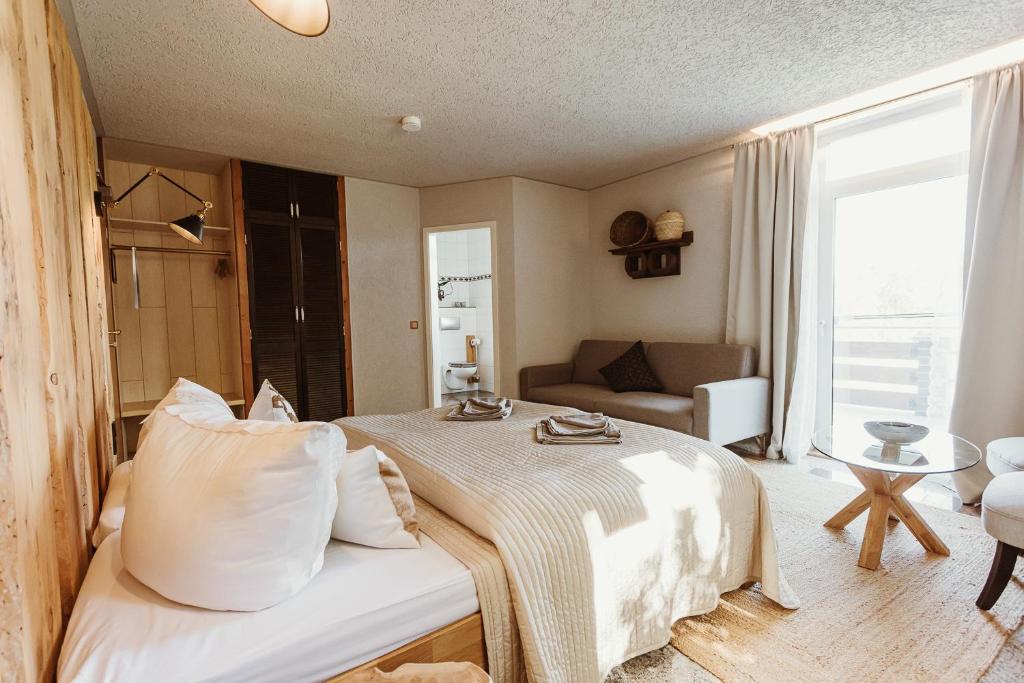 Pension Goldbachmühle - Double Room With Terrace