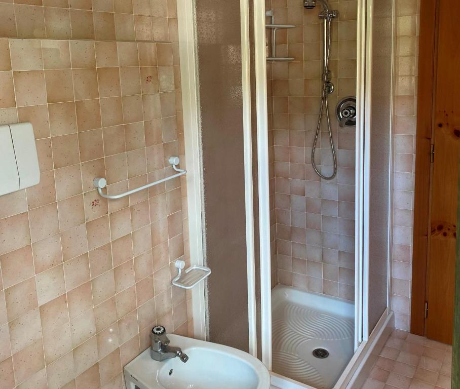 Koupelna v ubytování Condominio Gaiolin