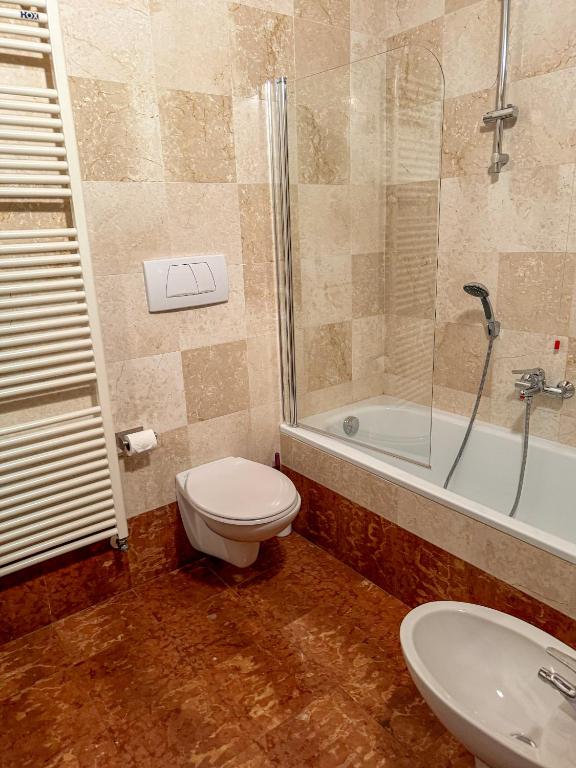 Koupelna v ubytování SG Family - Oblò apartment