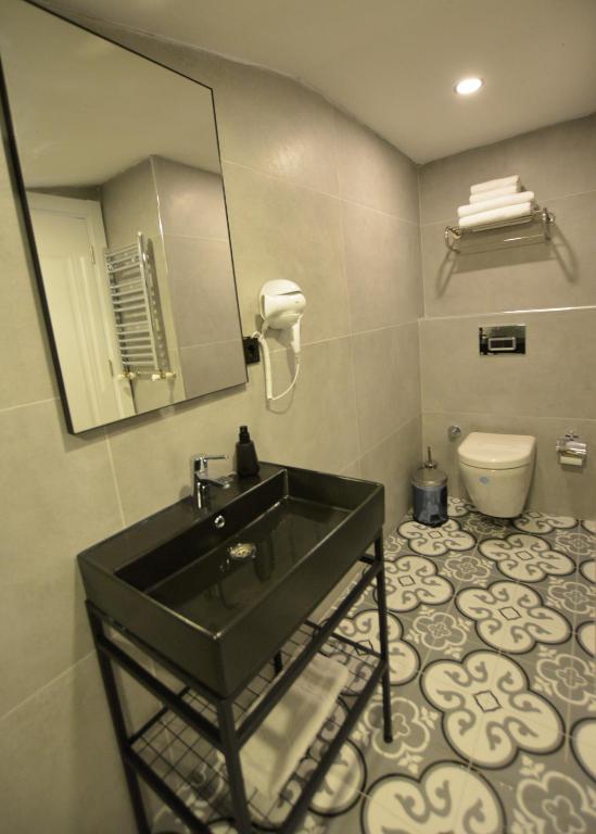 Koupelna v ubytování Ağva Casa Rosa Bungalov Otel