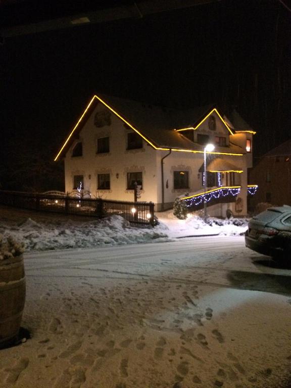 Hotel Alpenhof v zimě