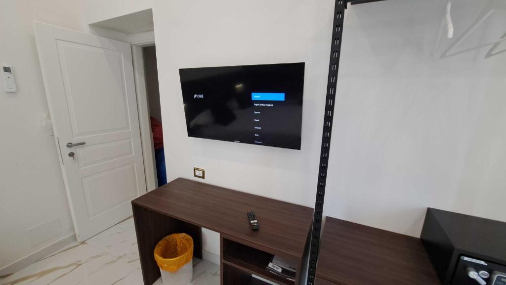 TV a/nebo společenská místnost v ubytování AuRoom