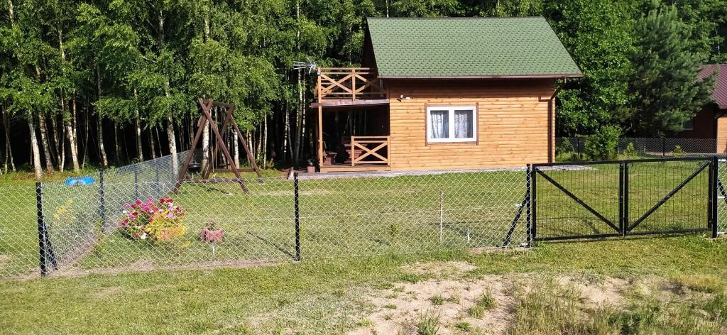 Zahrada ubytování Domek letniskowy Szramowo