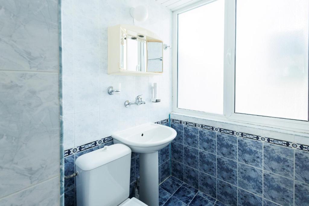 Koupelna v ubytování Hotel Arsenal