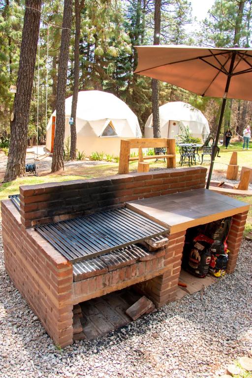 Fotografie z fotogalerie ubytování Luahara Glamping Tapalpa - Domo Natural Experience v destinaci Tapalpa