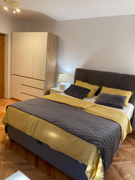 Postel nebo postele na pokoji v ubytování Dora