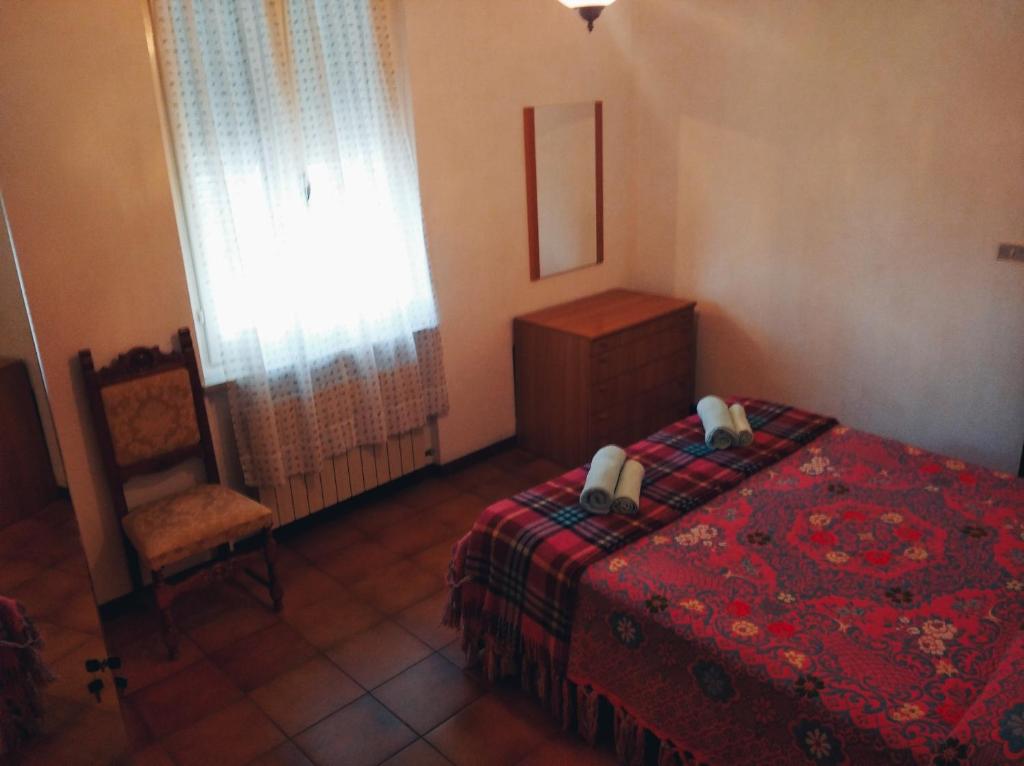 Postel nebo postele na pokoji v ubytování Albergo Belvedere