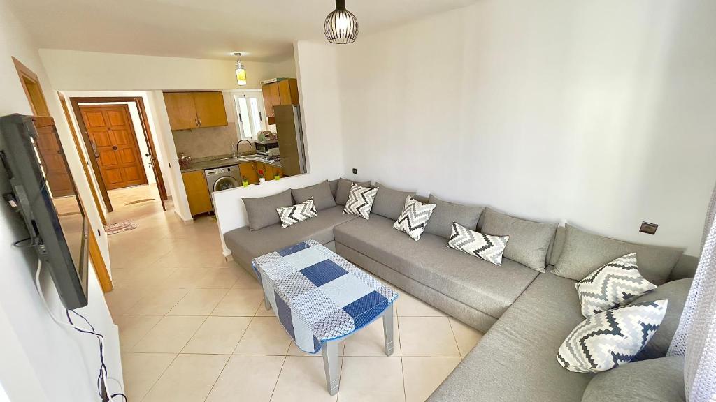 Posezení v ubytování CaboNegro Beach Residence