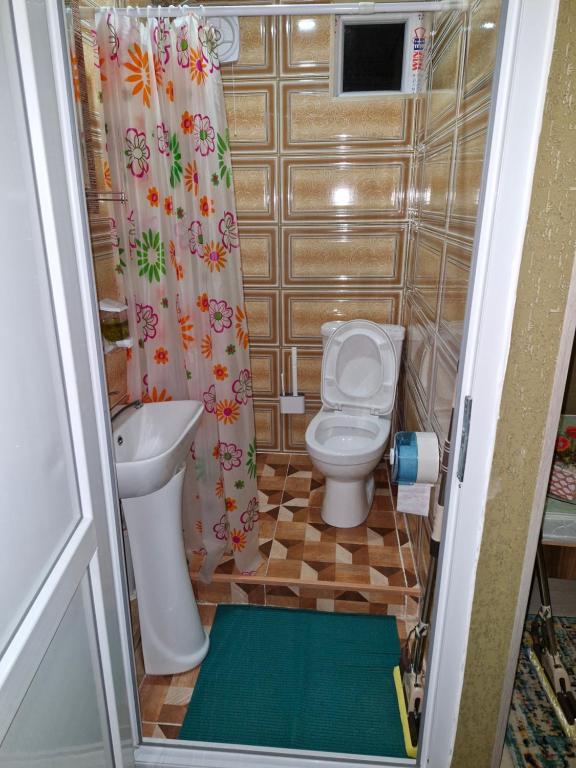 Koupelna v ubytování LeriMari
