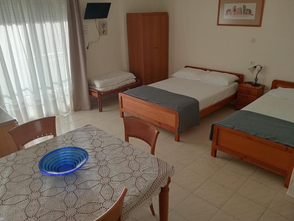 Postel nebo postele na pokoji v ubytování Tatiana`s apartments