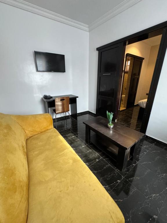 Posezení v ubytování Posh Hotel and Suites Ikeja