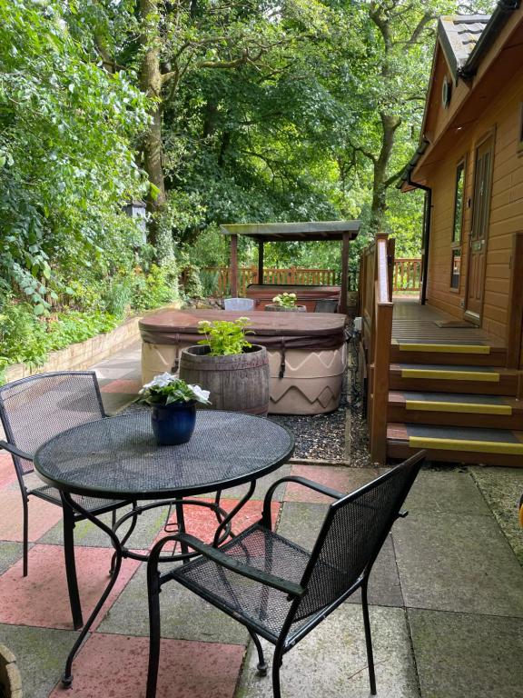 Zahrada ubytování Riverbank Lodge