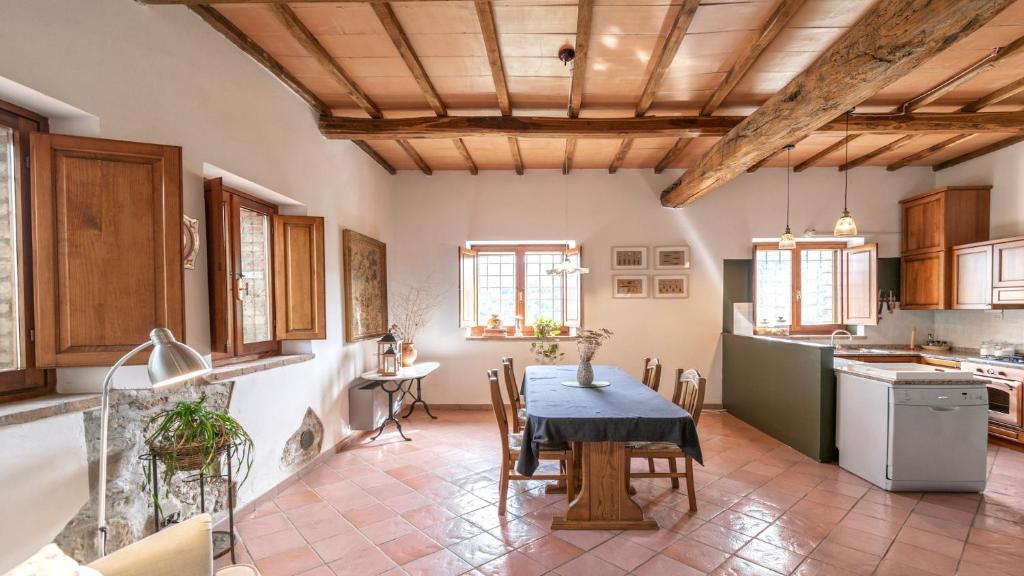 Posezení v ubytování Podere Schioppello Casale con appartamenti privati