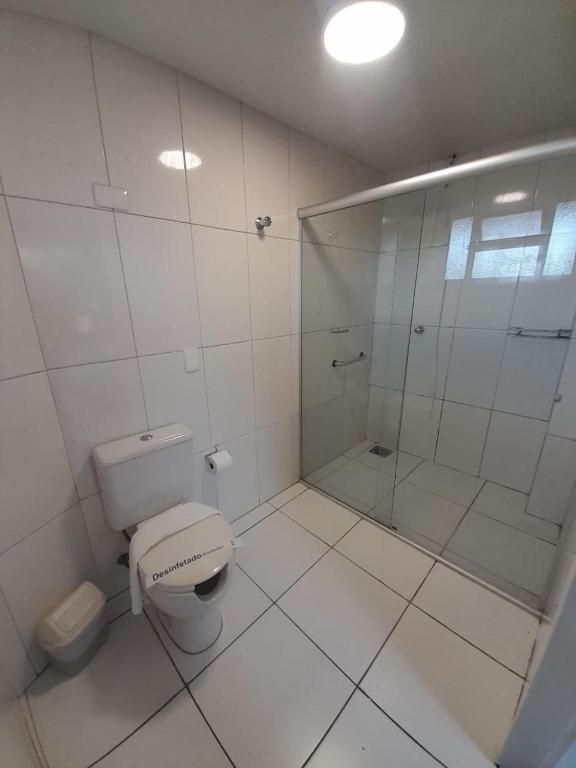 Koupelna v ubytování SMART IGUASSU HOTEL