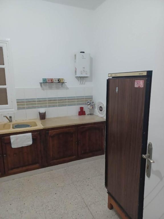 Kuchyň nebo kuchyňský kout v ubytování Jerba Rent Home