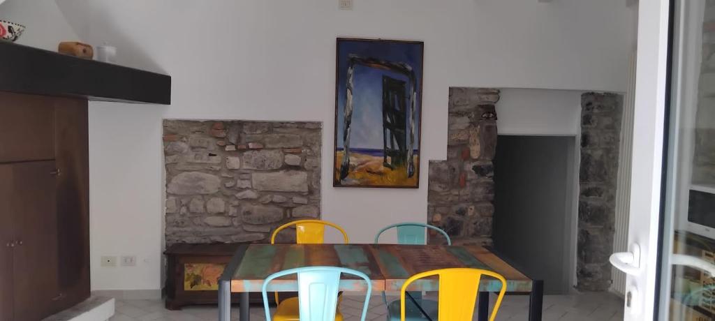 Posezení v ubytování Casa Colore