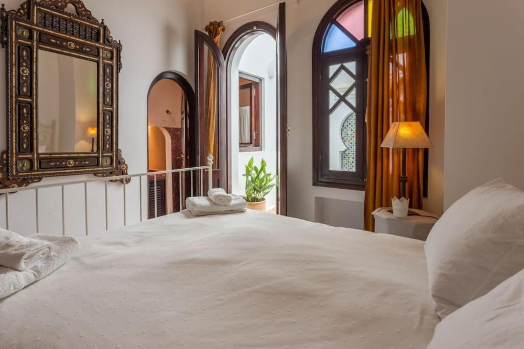 Postel nebo postele na pokoji v ubytování Casa mesana