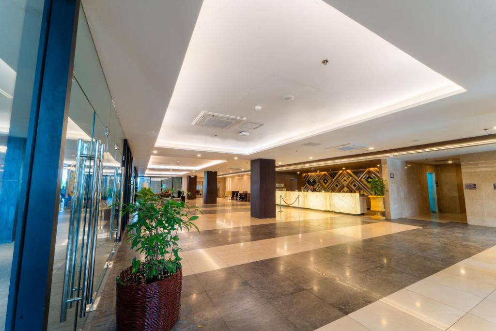 Vstupní hala nebo recepce v ubytování MetroCentre Hotel