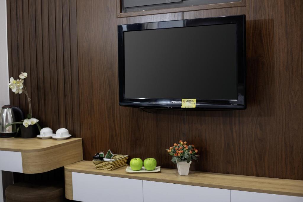 TV a/nebo společenská místnost v ubytování Millennium Hanoi Hotel