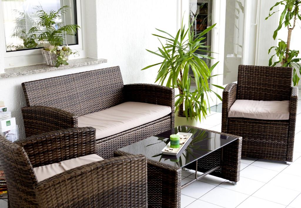 Posezení v ubytování Hotel Asslar