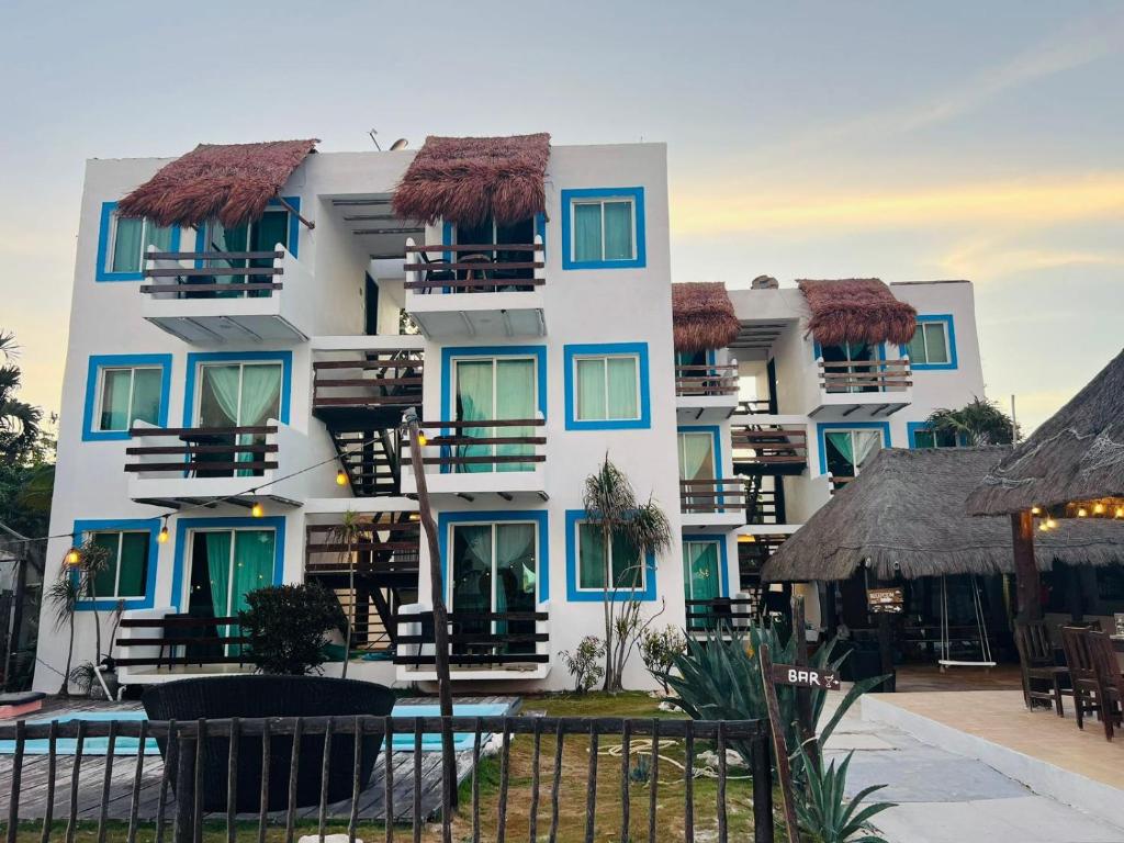 Budova, kde se hotel nachází