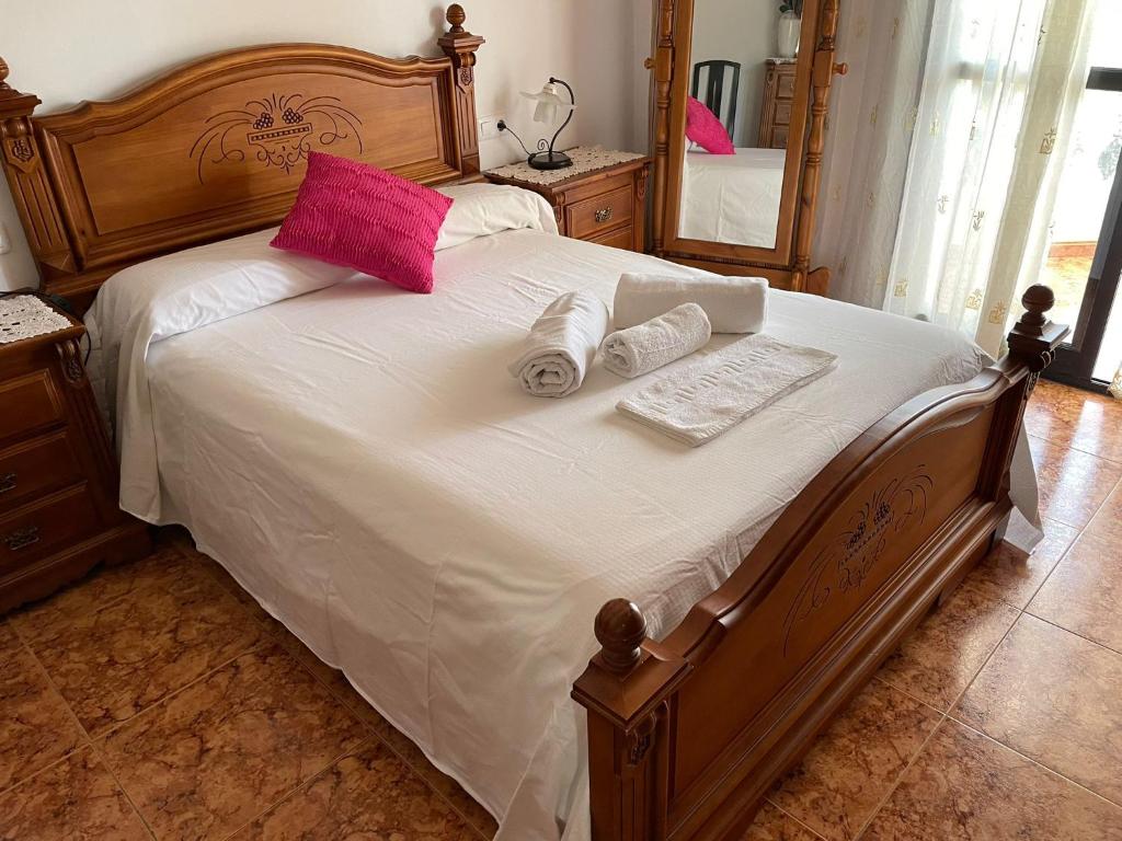 Posteľ alebo postele v izbe v ubytovaní Precioso apartamento de dos plantas con vistas