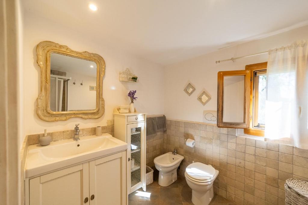 Kúpeľňa v ubytovaní Cottage Pura Vigna immerso nella natura vicino al mare