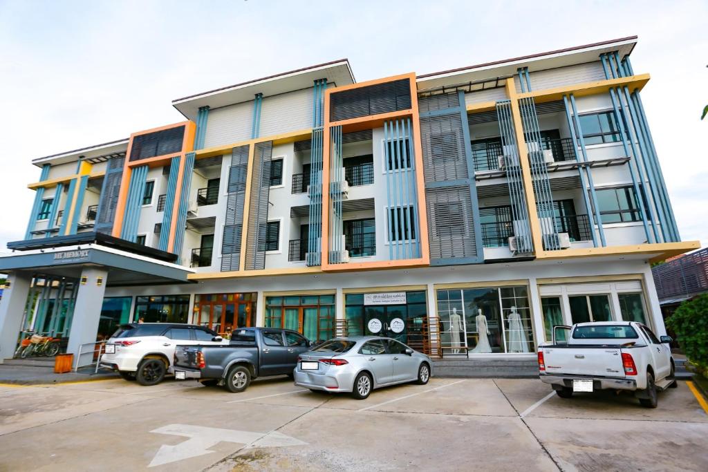 Budova, kde se hotel nachází