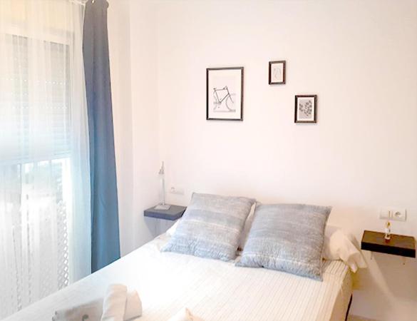 Postel nebo postele na pokoji v ubytování Apartamento Sorolla Benalmádena