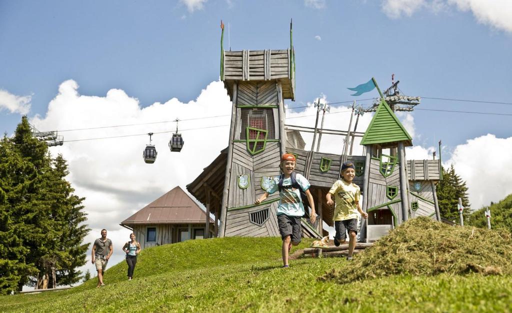 Zahrada ubytování Hotel Forsthof