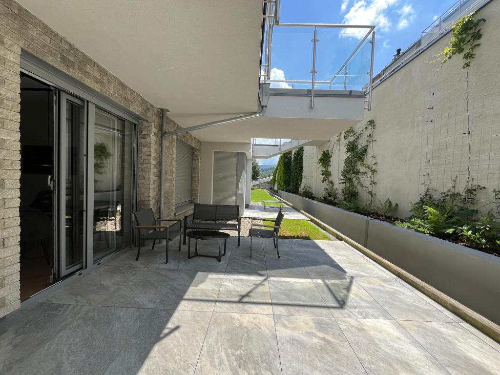 Balkón nebo terasa v ubytování Apartament Wisła Siglany