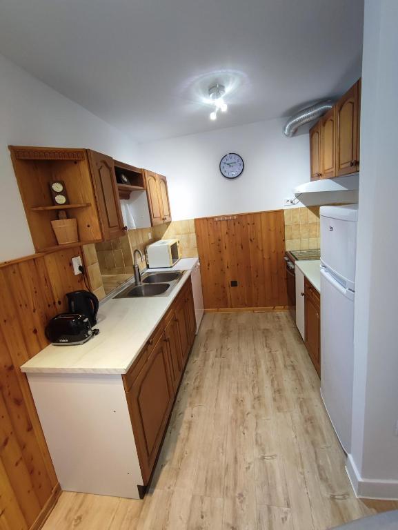 Kuchyňa alebo kuchynka v ubytovaní Apartma Mirko