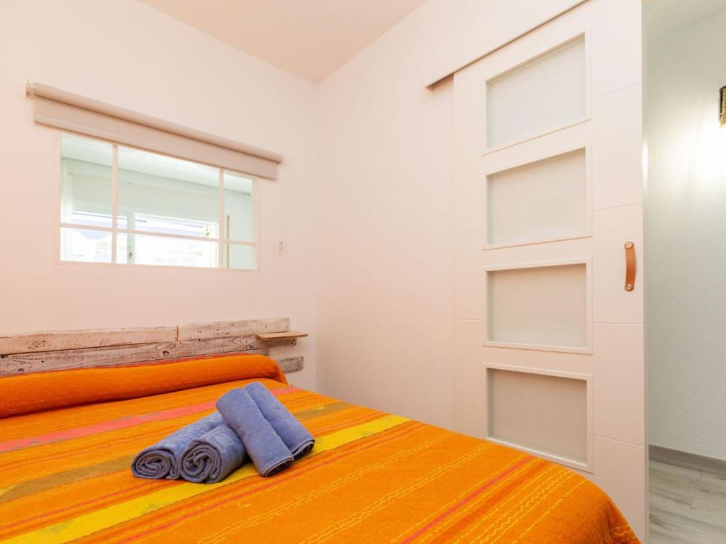 Postel nebo postele na pokoji v ubytování Studio Calafont by Interhome