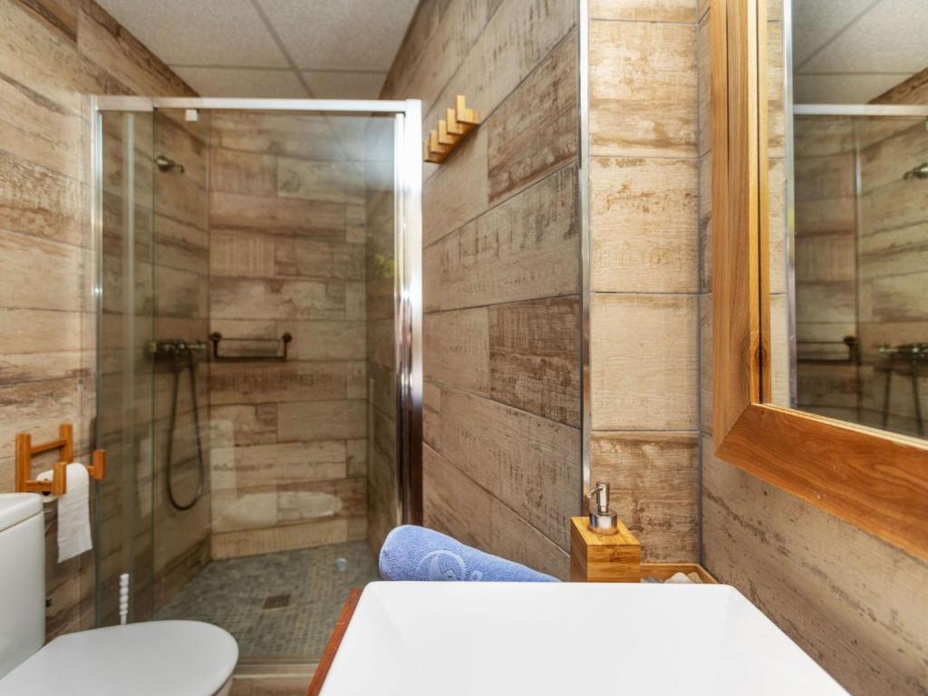 Koupelna v ubytování Studio Calafont by Interhome