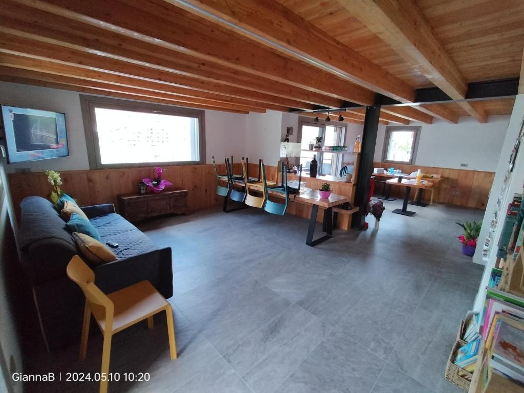 Posezení v ubytování beb Aria di Montagna