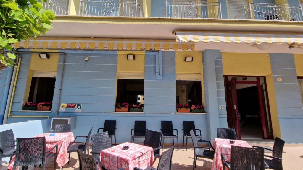 Restaurace v ubytování Hotel Clara RIMINI