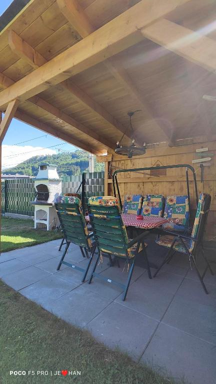 Balcone o terrazza di Ferienhaus Strassgartl