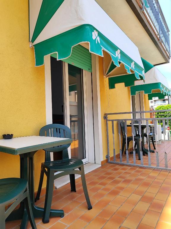 Balkón nebo terasa v ubytování Hotel Trifoglio
