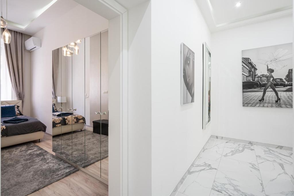 Posezení v ubytování Király 35 Luxury Apartment with free parking