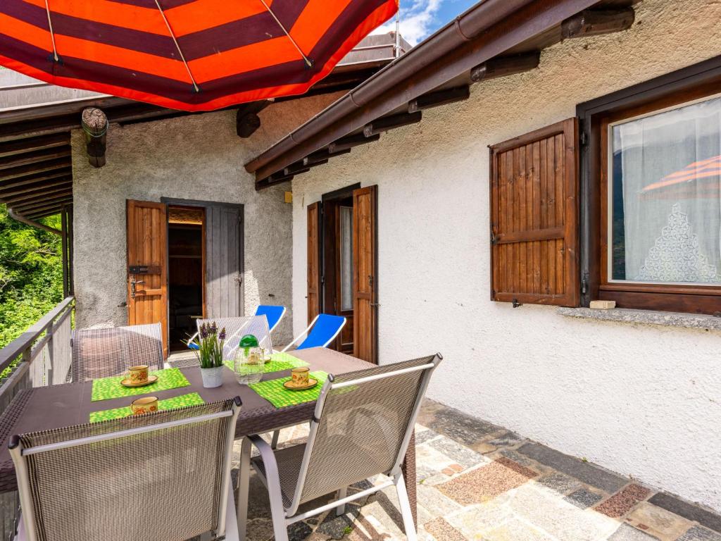 Balkón alebo terasa v ubytovaní Holiday Home Annita by Interhome